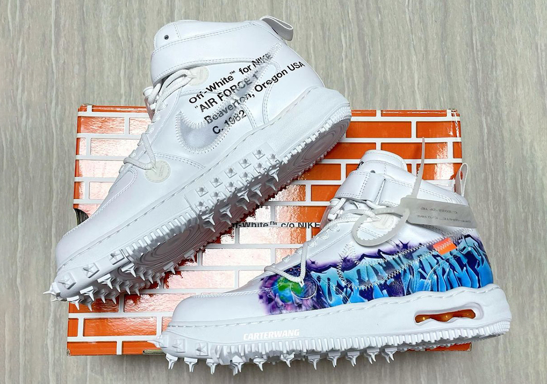 Off-White Nike Air Force 1 Mid Graffiti Release Date