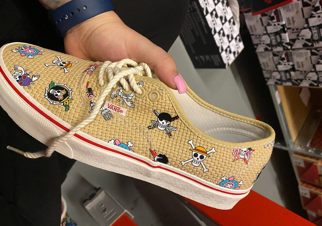 One Piece Vans Authentic Release Date