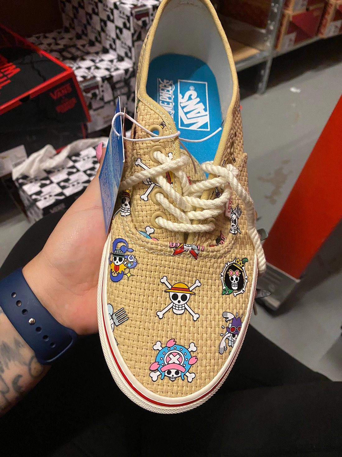 One Piece Vans Authentic Release Date