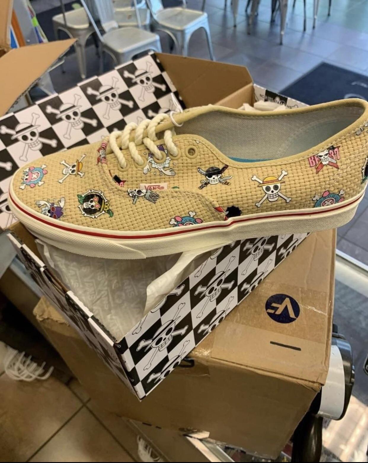 One Piece Vans Authentic Release Date