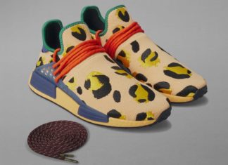 Pharrell x adidas NMD Hu “Animal Print Amber” 9月17日发布