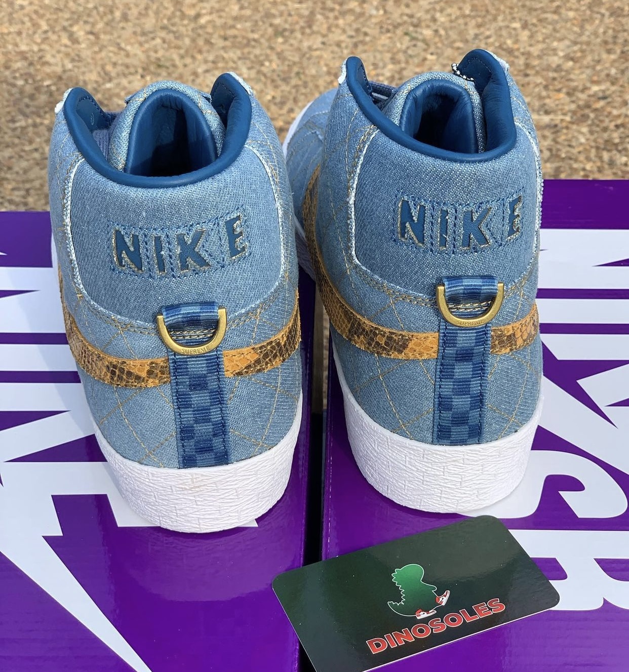 Supreme Nike SB Blazer Mid Industrial Blue DX8421-400 Release Date