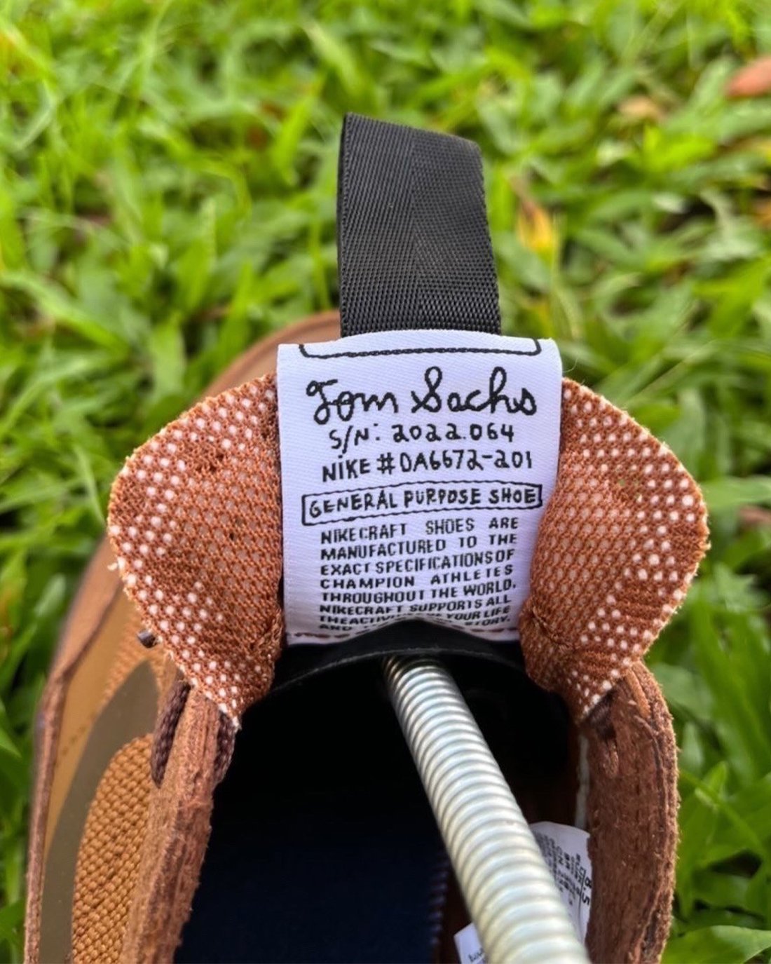 Tom Sachs Nike General Purpose Shoe Brown DA6672-201 Release Date