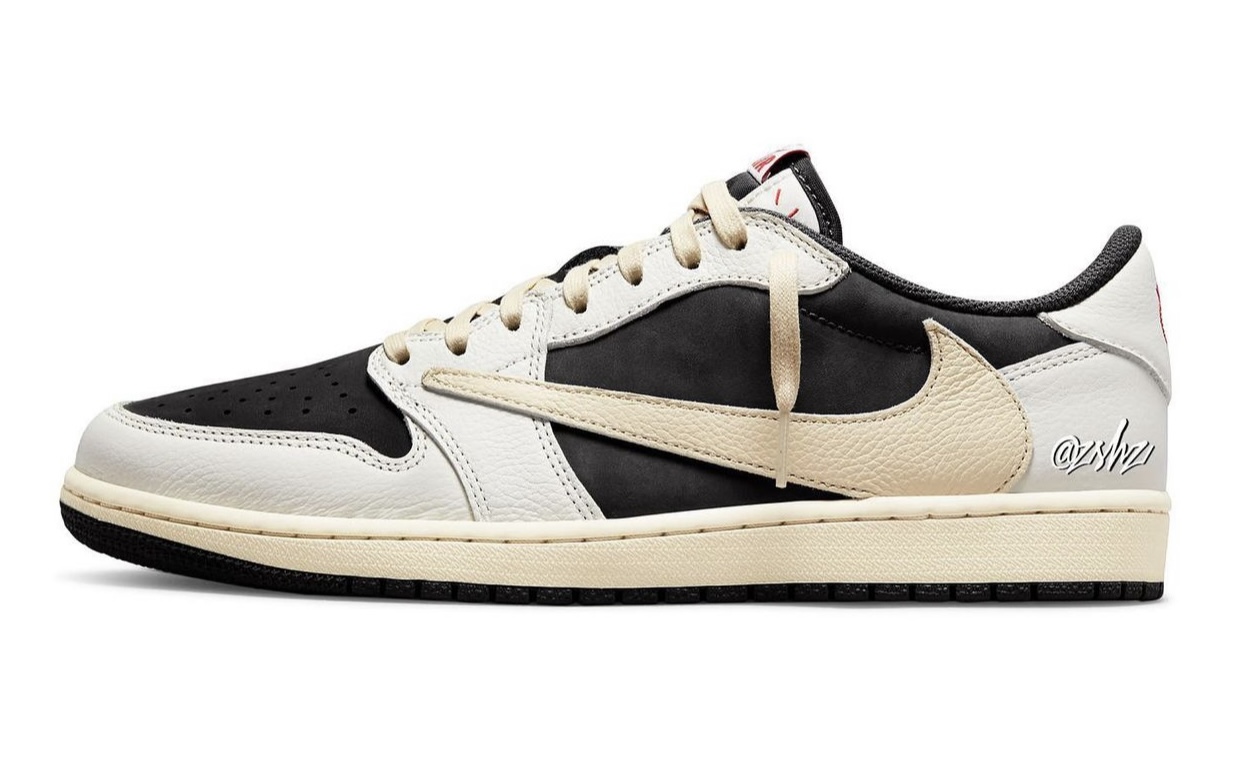 Travis Scott Air Jordan 1 Low OG WMNS Sail Black Release Date