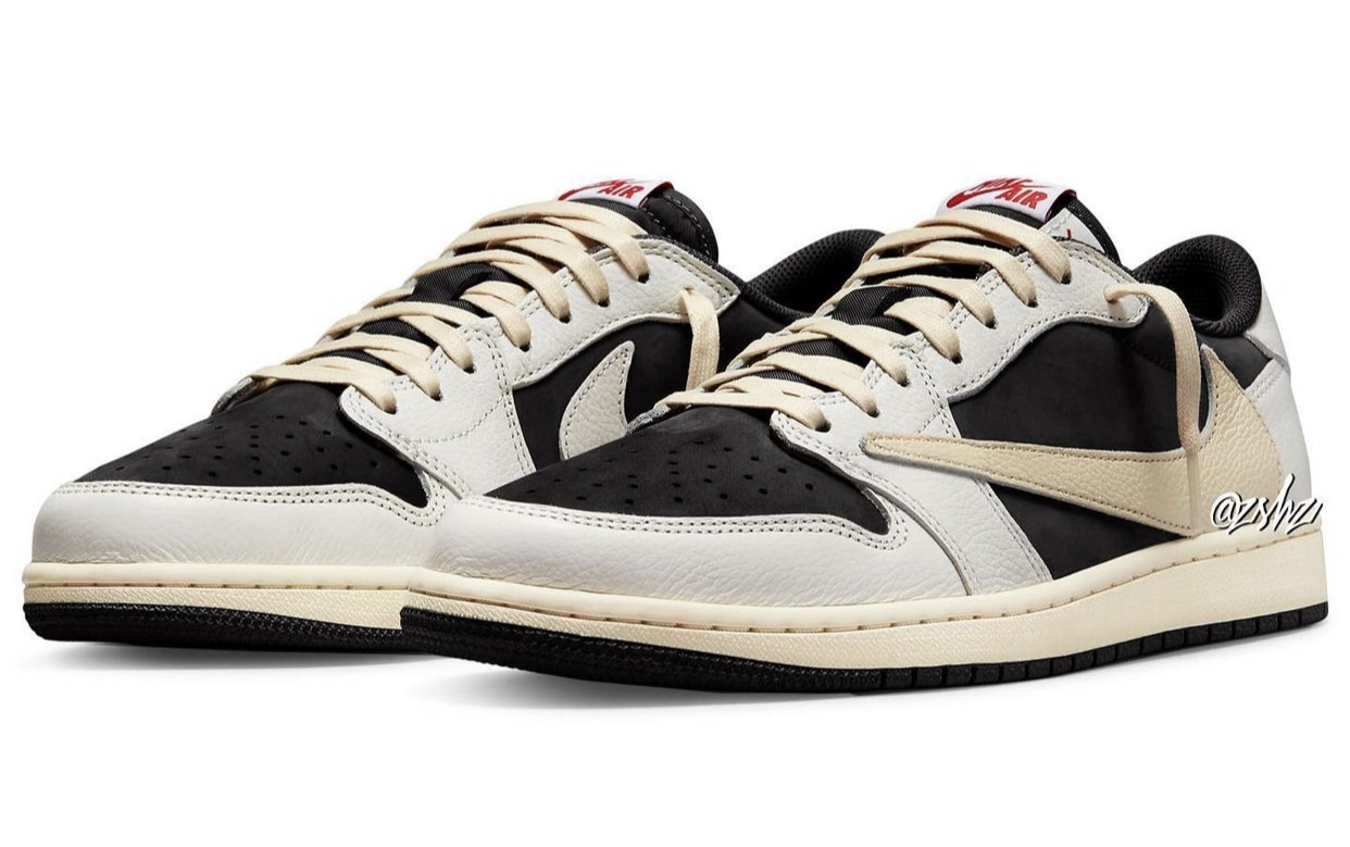 Travis Scott Air Jordan 1 Low OG WMNS Sail Black Release Date