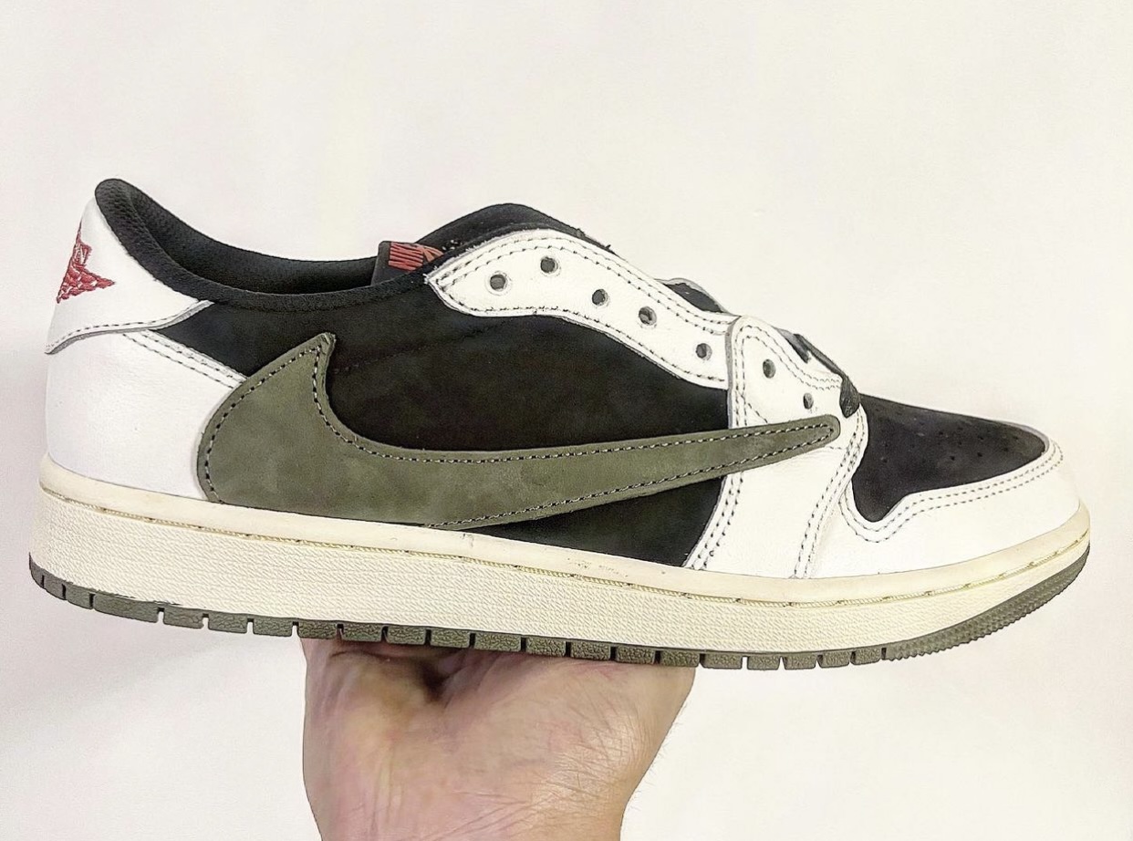 Travis Scott Air Jordan 1 Low Olive DZ4137-106 Release Date