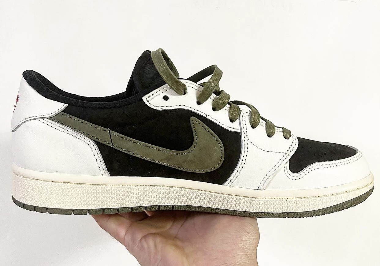 Travis Scott Air Jordan 1 Low Olive DZ4137-106 Release Date