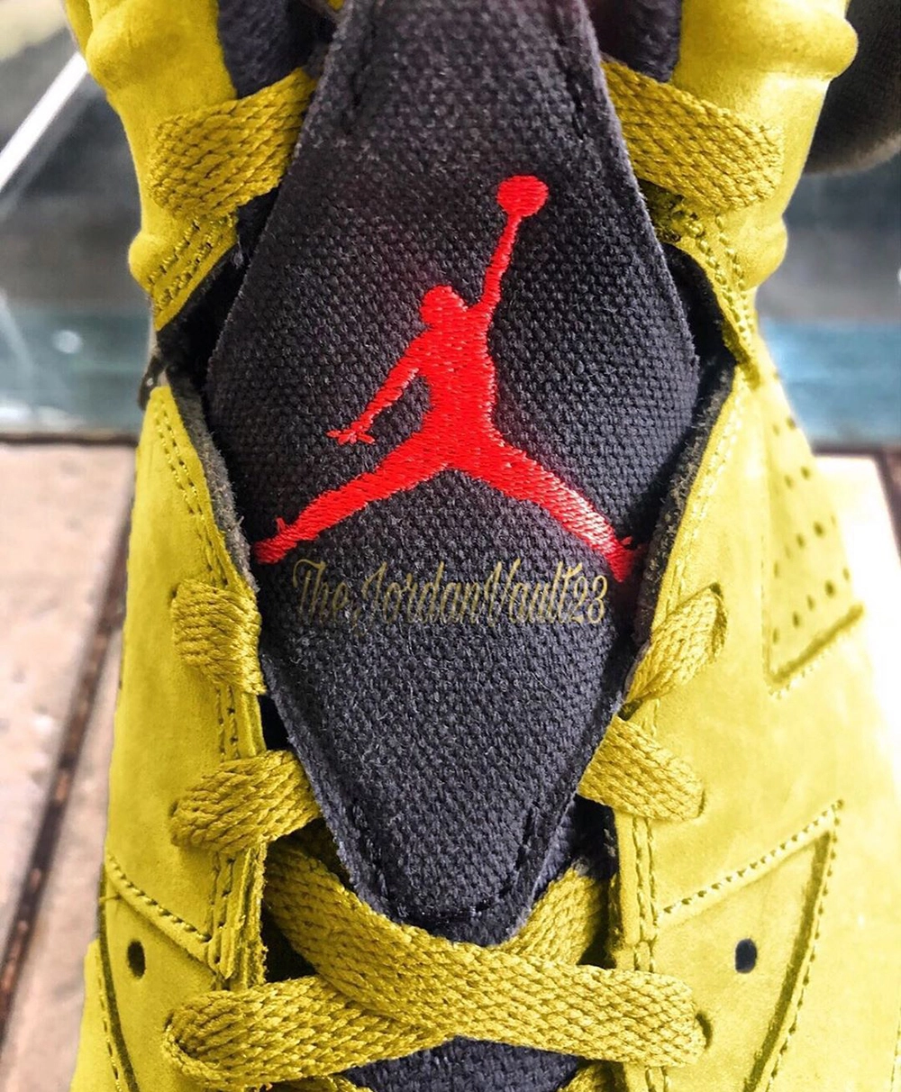 Travis Scott Air Jordan 6 Yellow Cactus Jack Sample Release Date