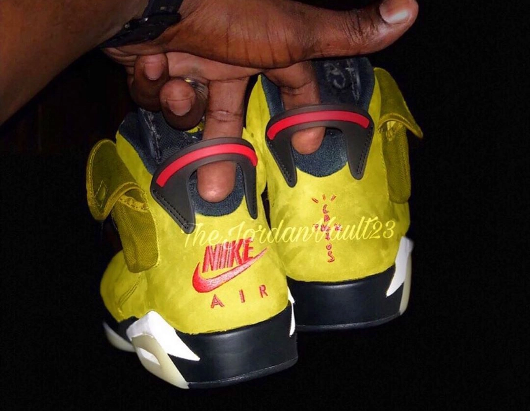 Travis Scott Air Jordan 6 Yellow Cactus Jack Sample Release Date Travis Scott Air Jordan 6 Yellow Cactus Jack Sample Release Date