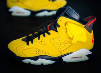 Travis Scott x Air Jordan 6 “Yellow “的详细介绍