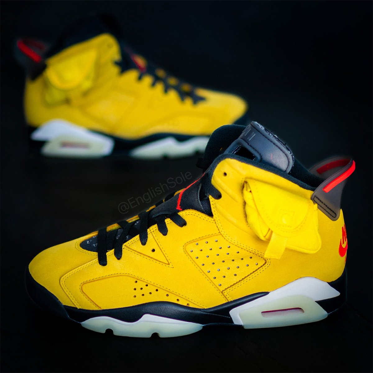 Travis Scott Air Jordan 6 Yellow PE