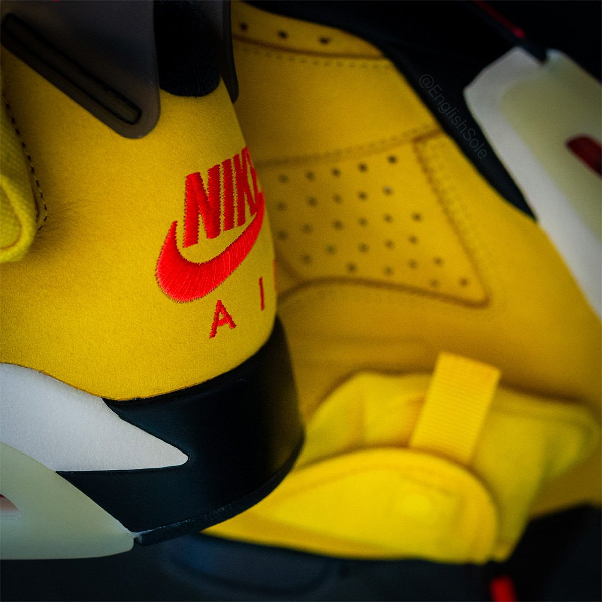 Travis Scott Air Jordan 6 Yellow PE