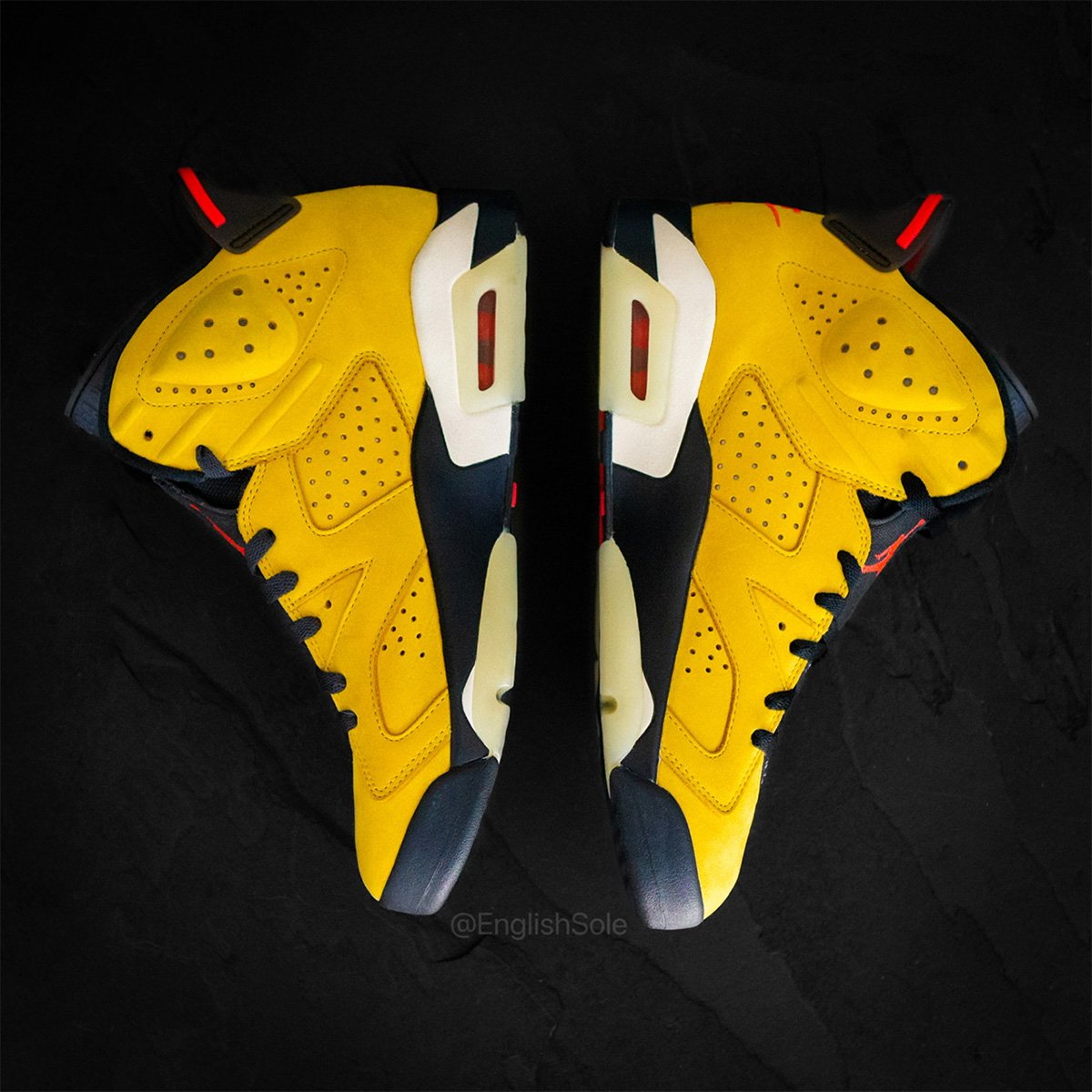 Travis Scott Air Jordan 6 Yellow PE