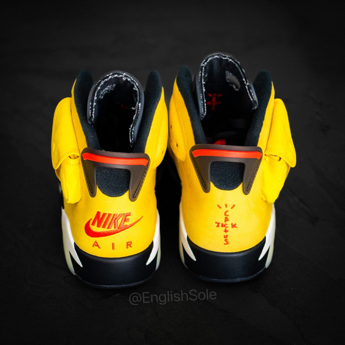 Travis Scott Air Jordan 6 Yellow PE Travis Scott Air Jordan 6 Yellow PE