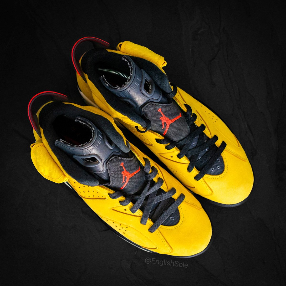 Travis Scott Air Jordan 6 Yellow PE Travis Scott Air Jordan 6 Yellow PE