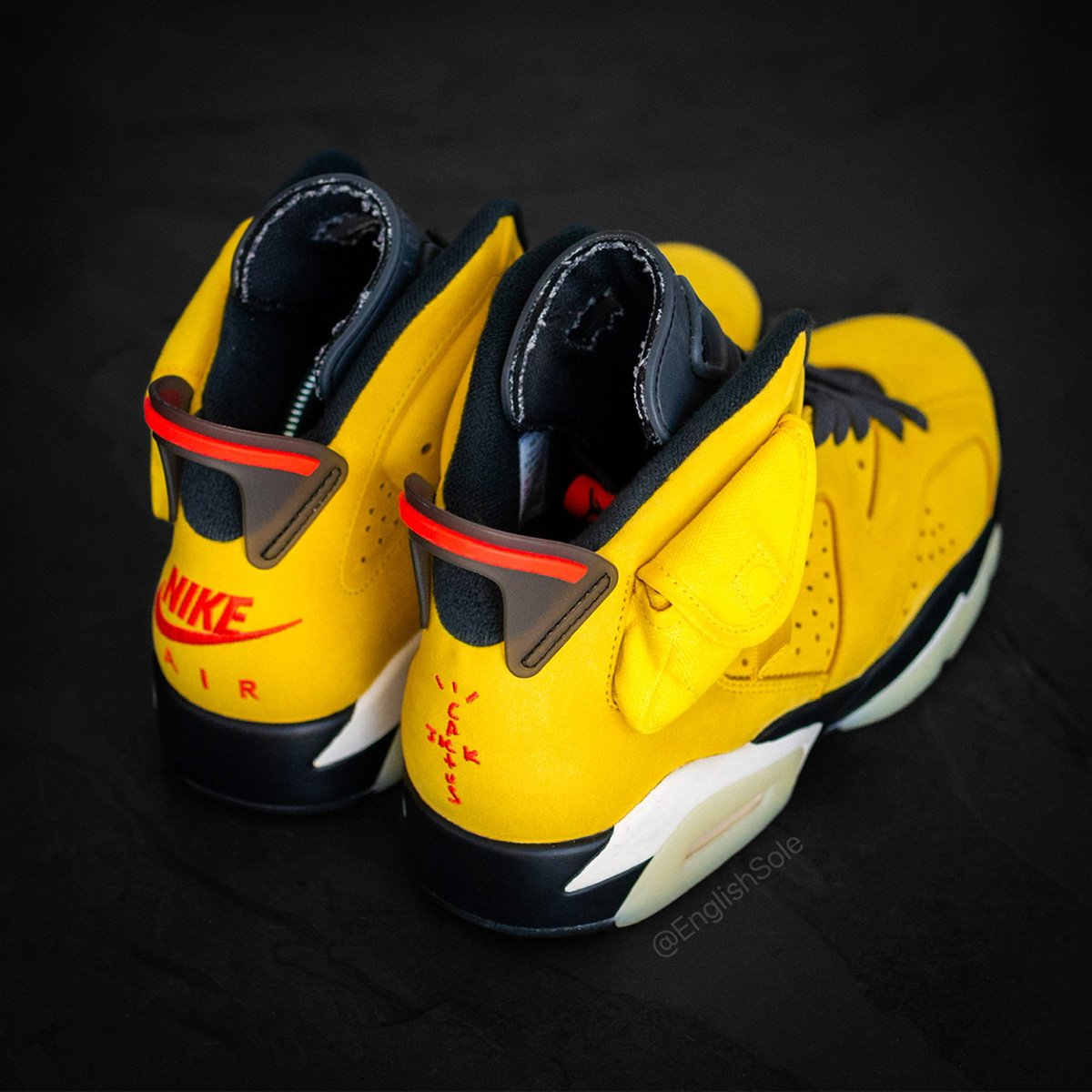Travis Scott Air Jordan 6 Yellow PE Travis Scott Air Jordan 6 Yellow PE