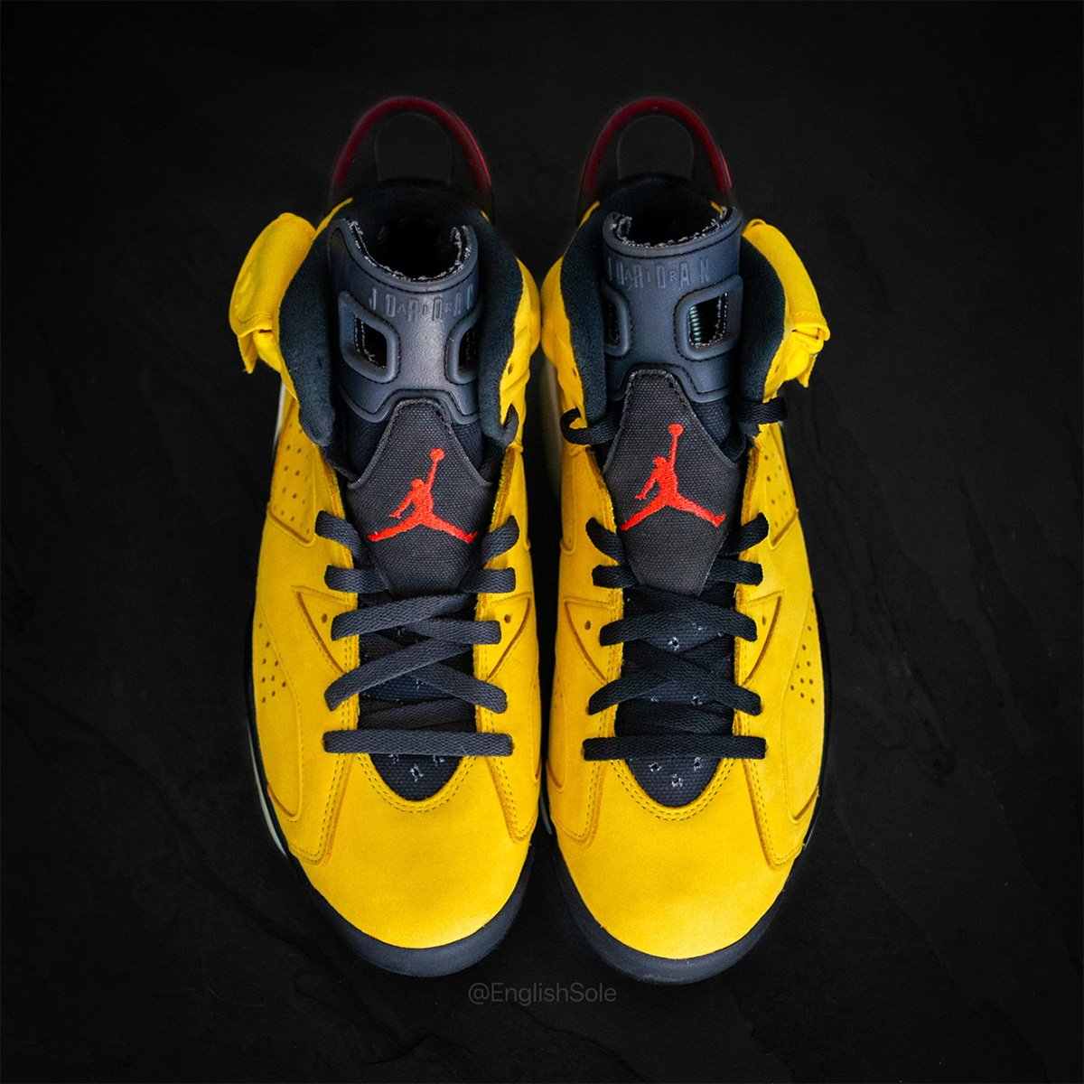 Travis Scott Air Jordan 6 Yellow PE Travis Scott Air Jordan 6 Yellow PE