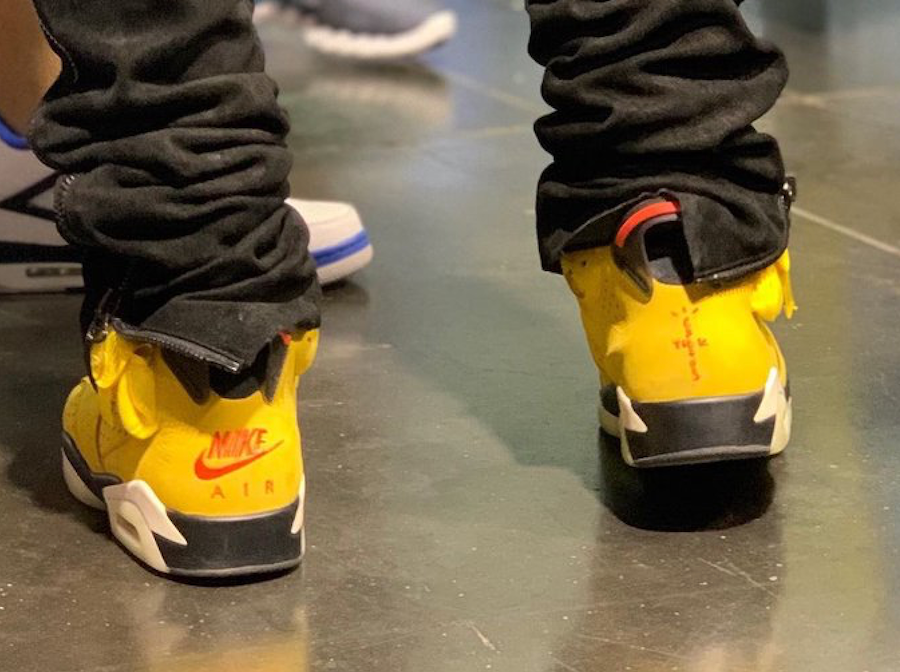 Travis Scott Air Jordan 6 Yellow Release Info