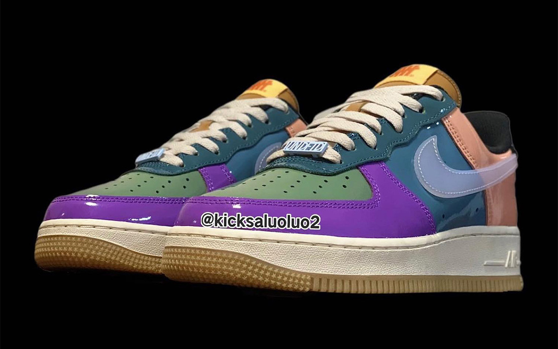 第四款Undefeated x Nike Air Force 1 "Multi Patent "配色揭晓 Undefeated, Nike Air Force 1 Low, Nike Air Force 1, Nike Air, NIKE, Dunk High, Dunk, Air Force 1