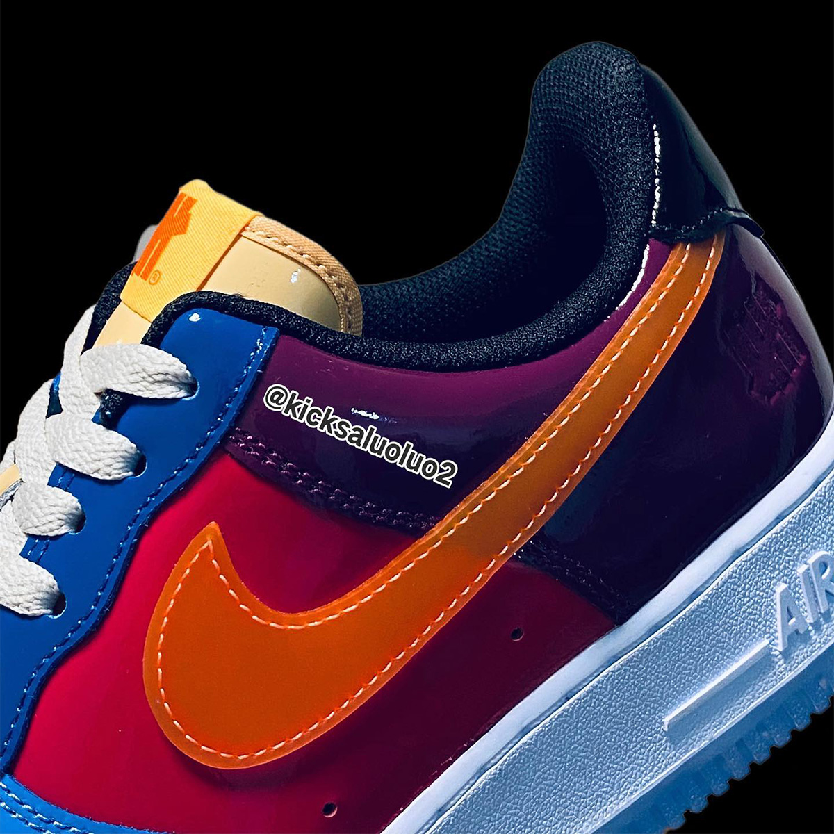 第四款Undefeated x Nike Air Force 1 "Multi Patent "配色揭晓 Undefeated, Nike Air Force 1 Low, Nike Air Force 1, Nike Air, NIKE, Dunk High, Dunk, Air Force 1