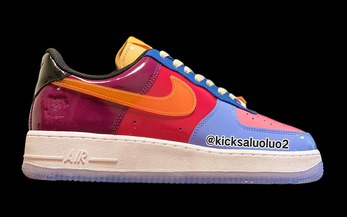 第四款Undefeated x Nike Air Force 1 "Multi Patent "配色揭晓 Undefeated, Nike Air Force 1 Low, Nike Air Force 1, Nike Air, NIKE, Dunk High, Dunk, Air Force 1