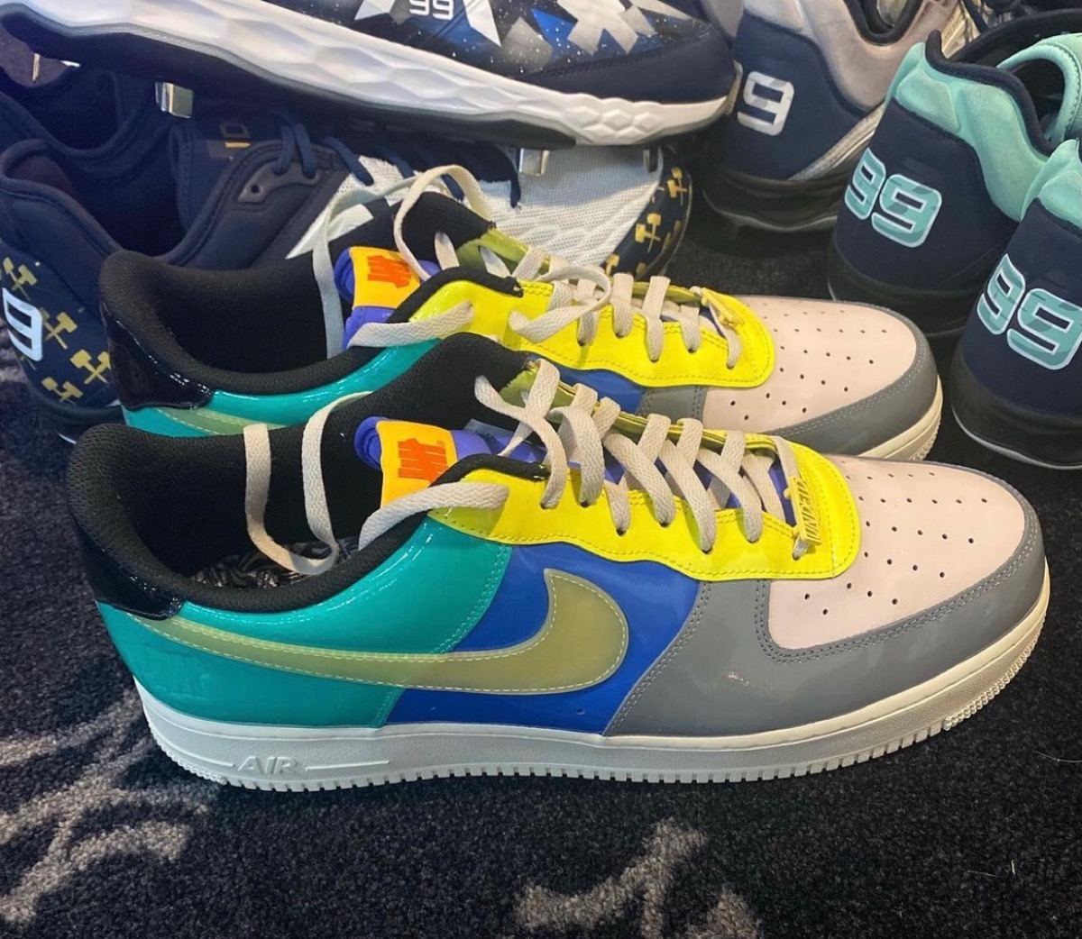 第四款Undefeated x Nike Air Force 1 "Multi Patent "配色揭晓 Undefeated, Nike Air Force 1 Low, Nike Air Force 1, Nike Air, NIKE, Dunk High, Dunk, Air Force 1