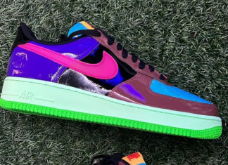 第四款Undefeated x Nike Air Force 1 “Multi Patent “配色揭晓