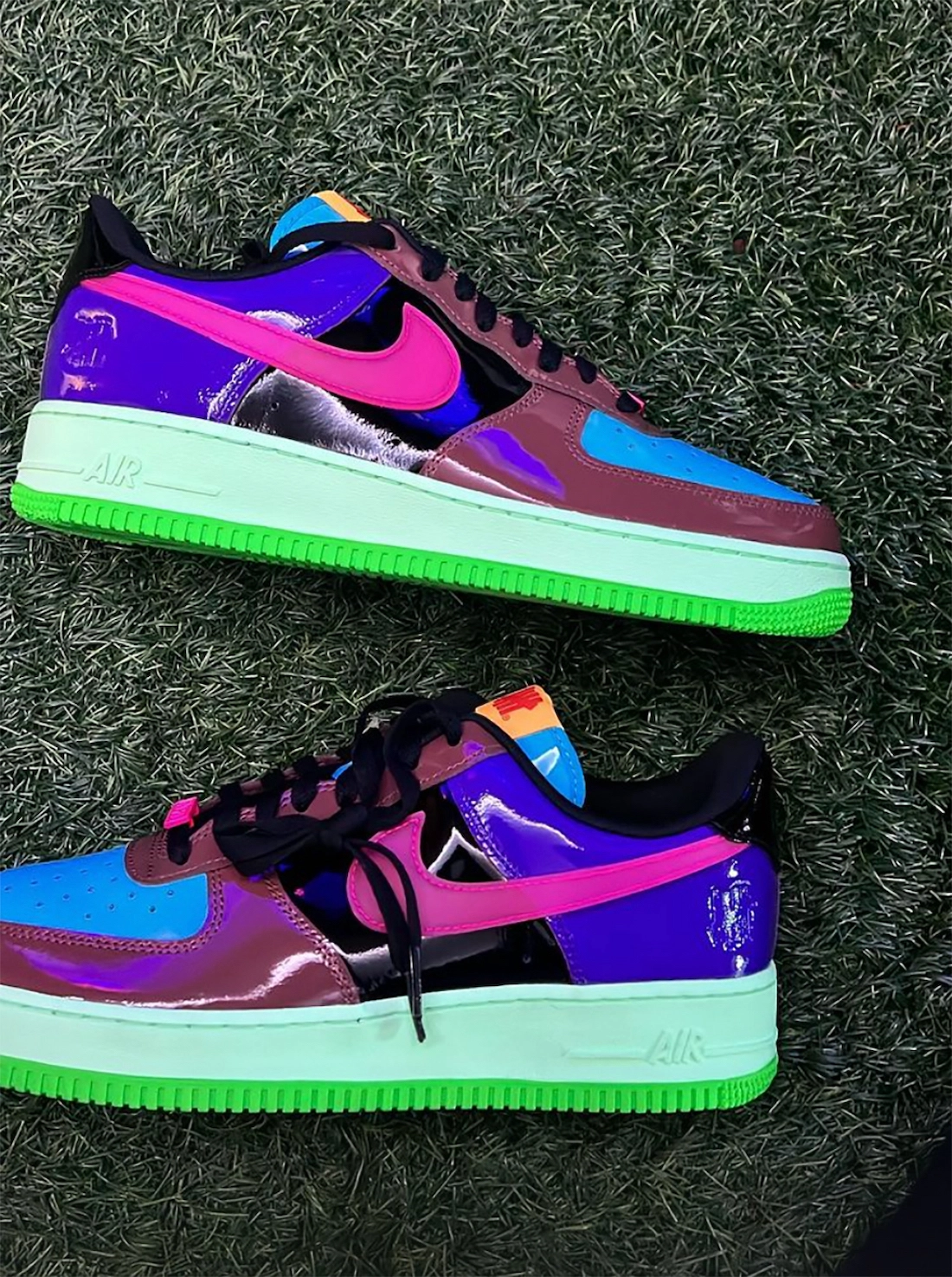 第四款Undefeated x Nike Air Force 1 "Multi Patent "配色揭晓 Undefeated, Nike Air Force 1 Low, Nike Air Force 1, Nike Air, NIKE, Dunk High, Dunk, Air Force 1