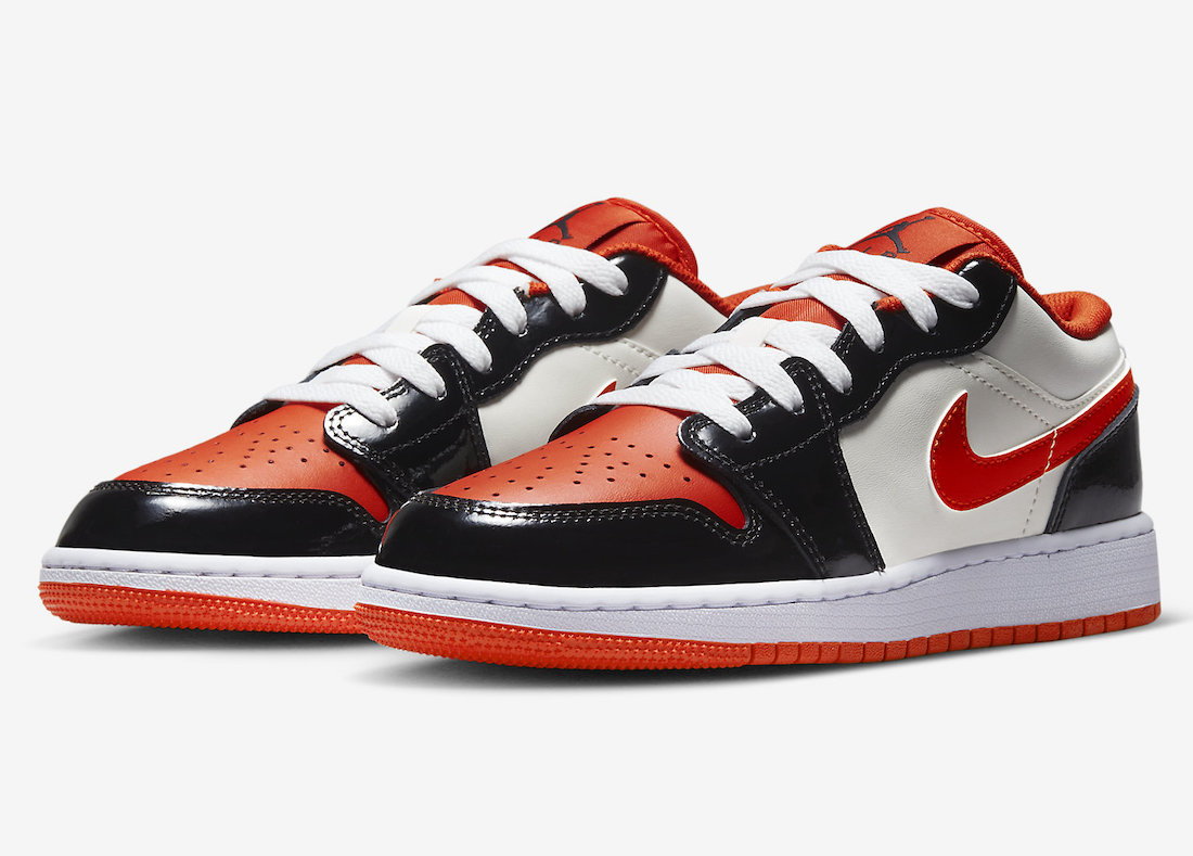 Air Jordan 1 Low GS Halloween DV1335-800 Release Date