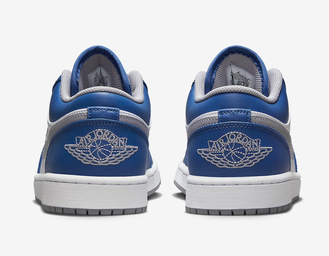 Air Jordan 1 Low True Blue 553558-412 Release Date