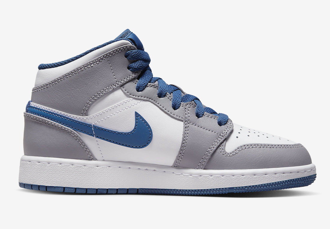 Air Jordan 1 Mid GS True Blue DQ8423-014 Release Date