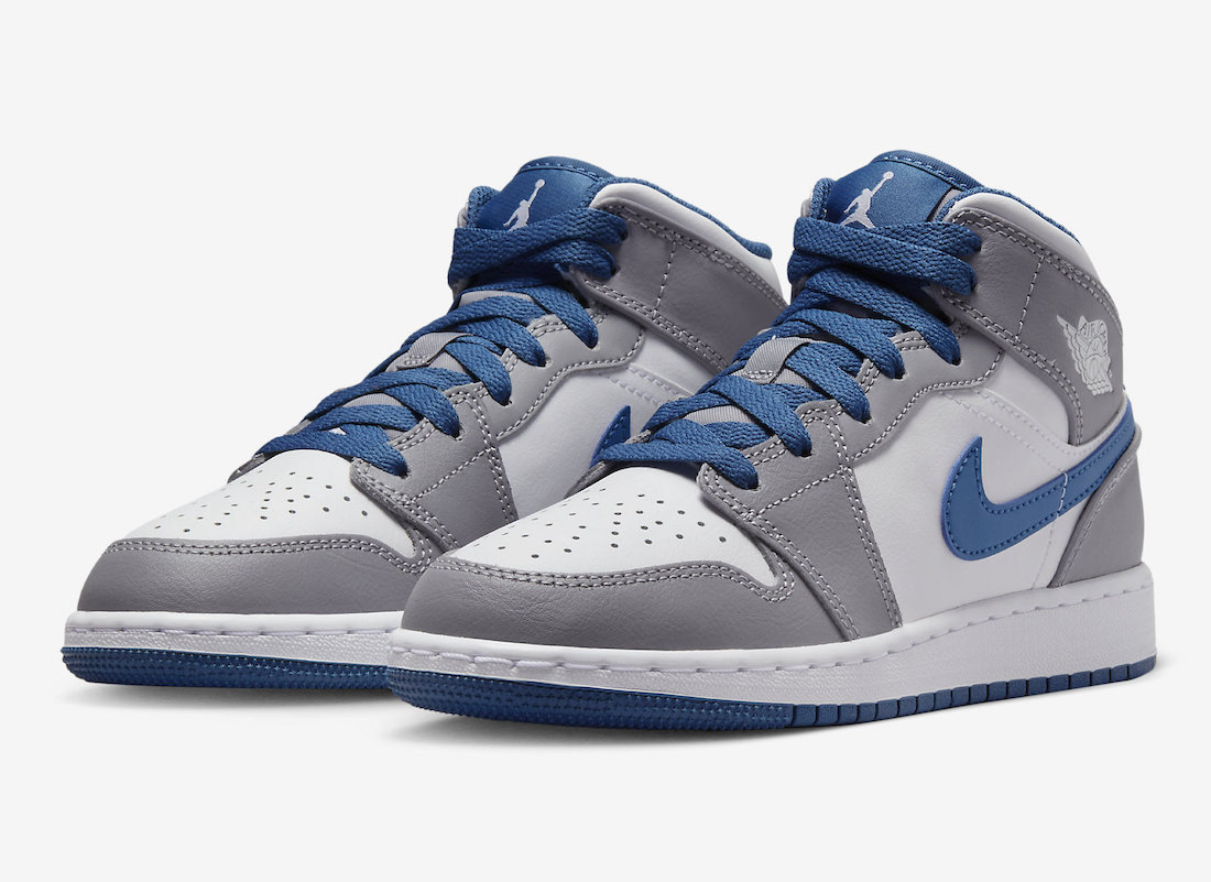 Air Jordan 1 Mid GS True Blue DQ8423-014 Release Date