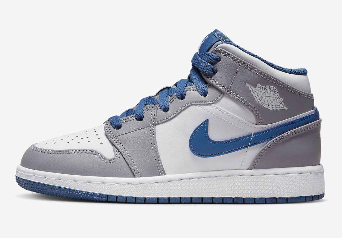 Air Jordan 1 Mid GS True Blue DQ8423-014 Release Date