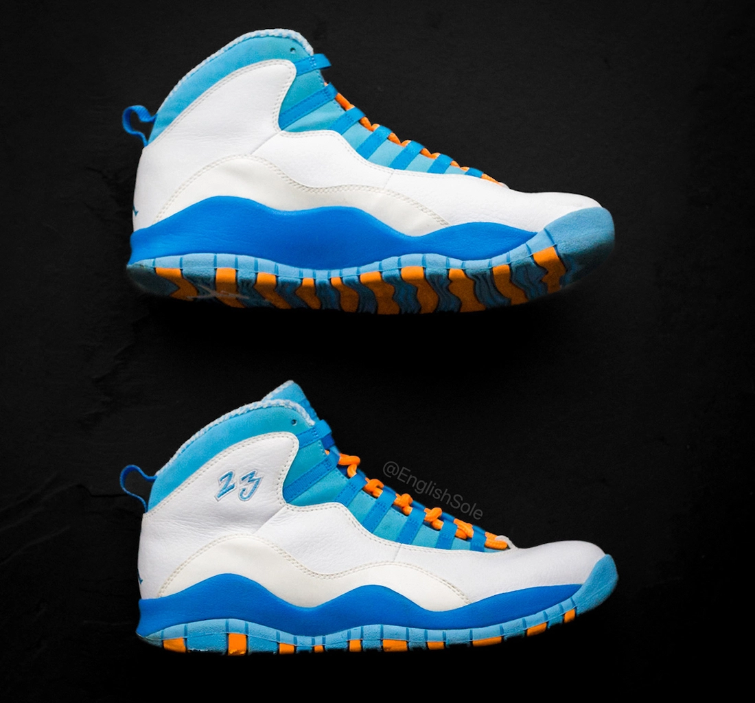 Air Jordan 10 Alternate Bobcats Sample