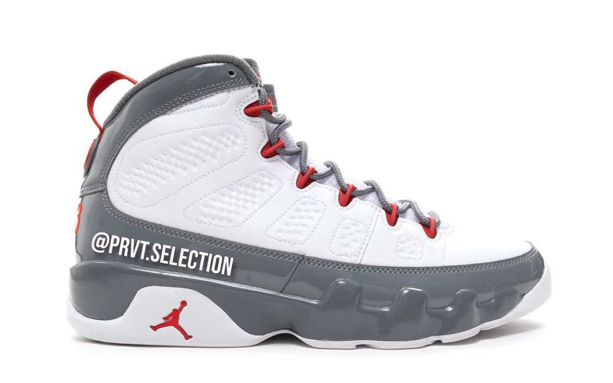 Air Jordan 9 Fire Red Cool Grey CT8019-162 Release Date