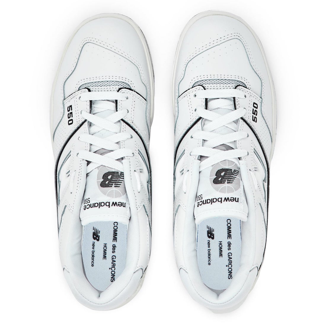 Comme des Garcons Homme New Balance 550 White Release Date