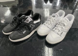 Comme des Garçons Homme发布他们的New Balance 550套装