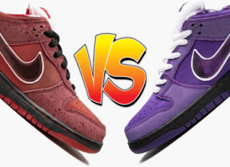 Better Concepts x Nike SB Dunk Low：”红龙虾 “或 “紫龙虾”