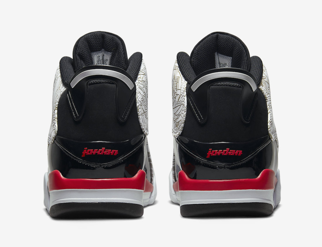 Jordan Dub Zero Black Red White 311046-162 Release Date