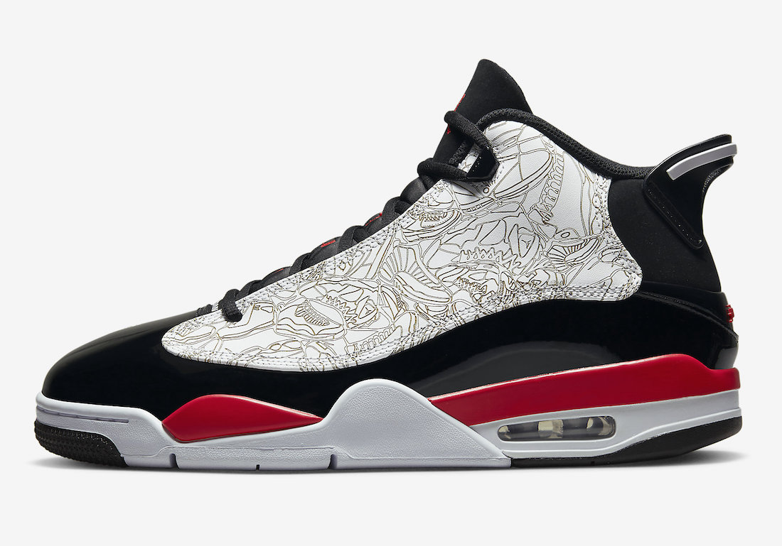 Jordan Dub Zero Black Red White 311046-162 Release Date