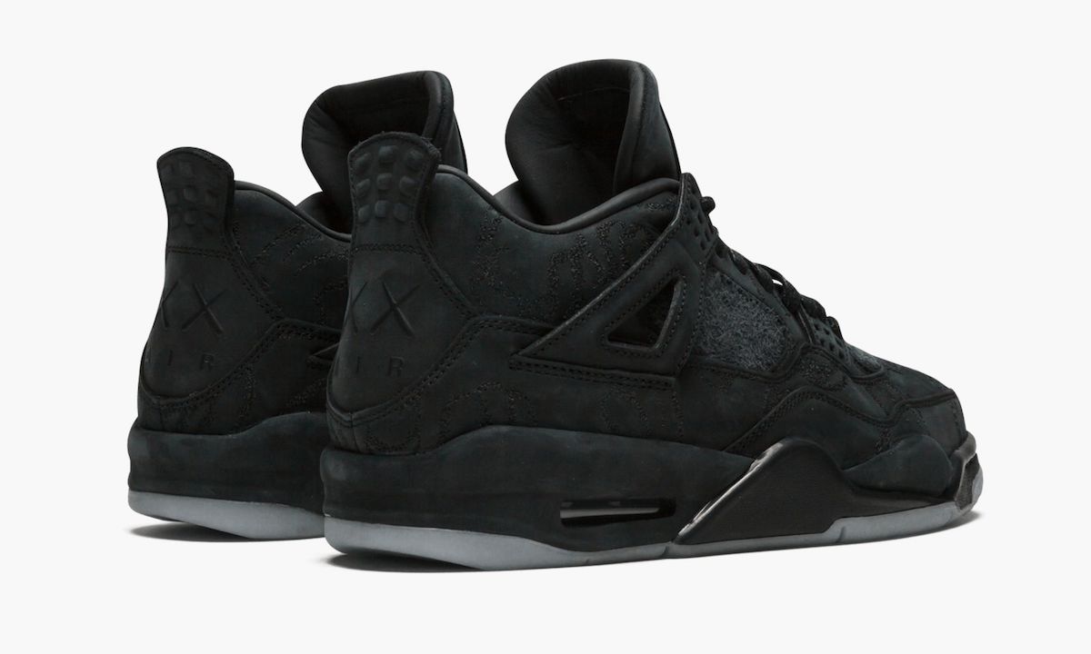 KAWS Air Jordan 4 Black