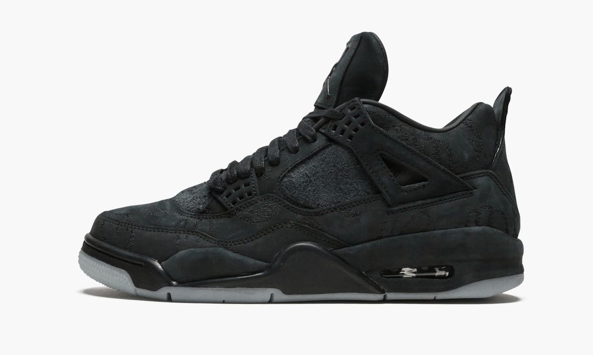 KAWS Air Jordan 4 Black