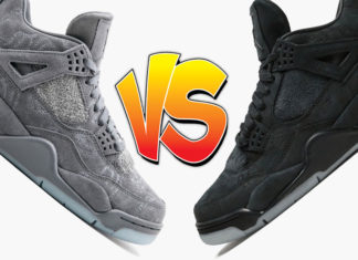更好的KAWS x Air Jordan 4：”灰色 “或 “黑色”