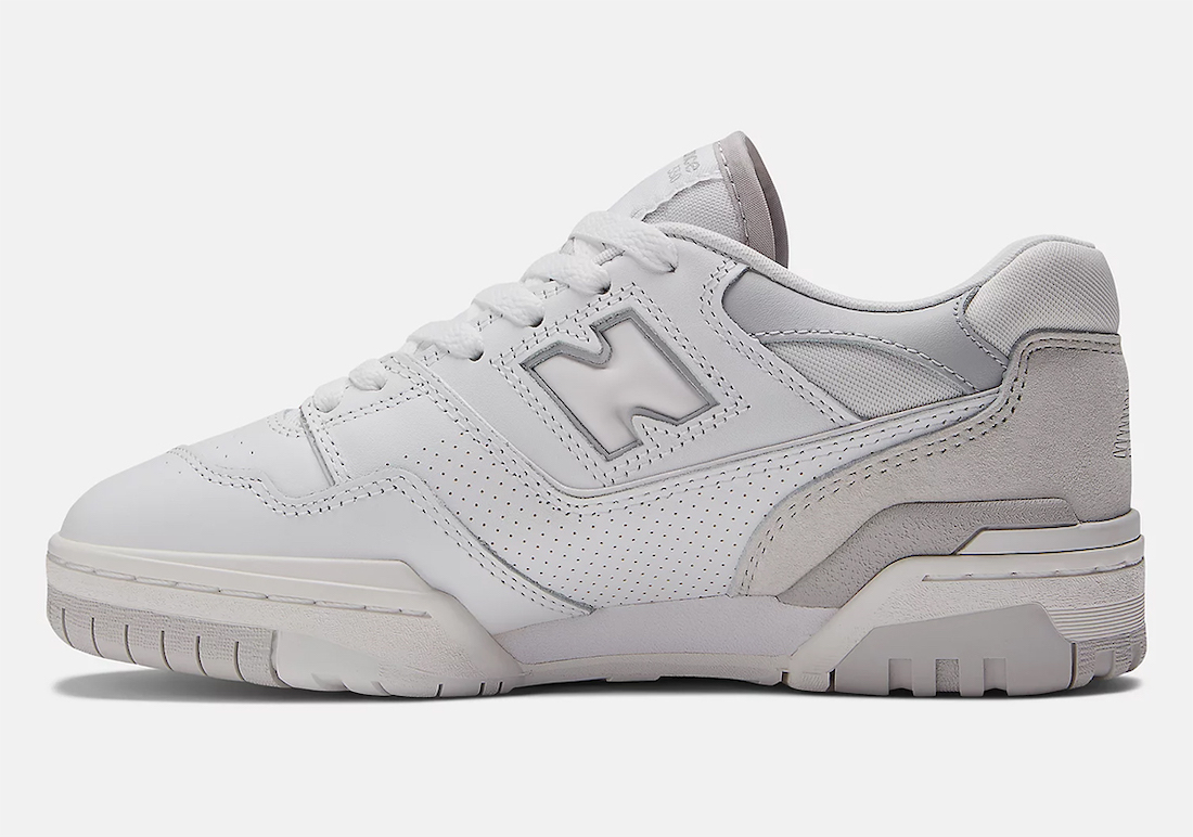 New Balance 550 White Rain Cloud Light Aluminum BBW550CB Release Date