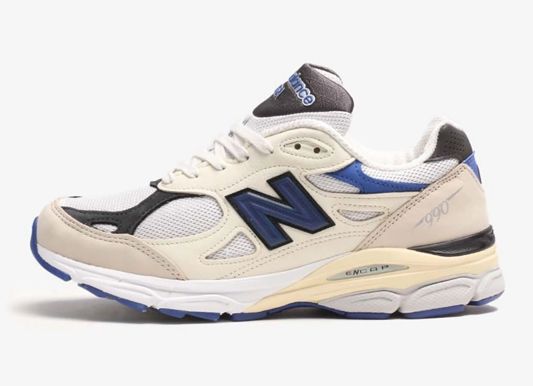 New Balance 990v3 Made in USA White Blue M990WB3 Release Date Price