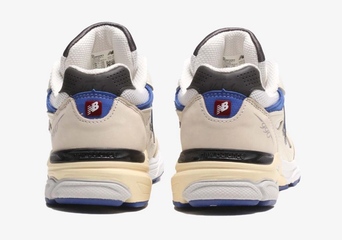 New Balance 990v3 Made in USA White Blue M990WB3 Release Date Price