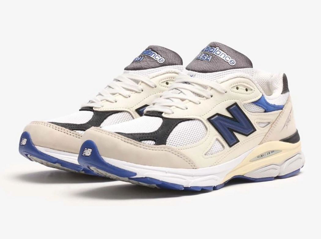 New Balance 990v3 Made in USA White Blue M990WB3 Release Date Price