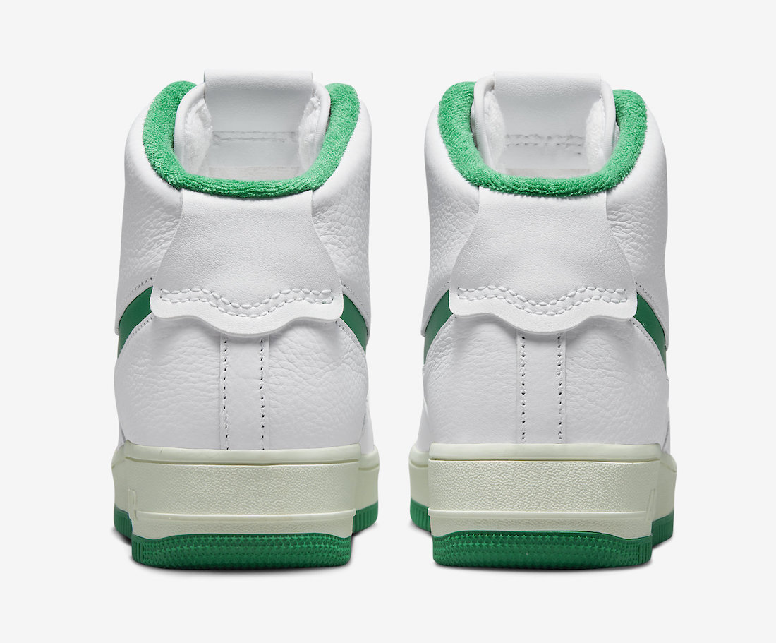 Nike Air Force 1 High Sculpt White Green DQ5007-100 Release Date