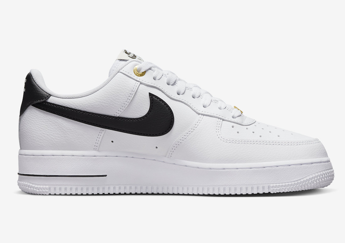 Nike Air Force 1 Low 40th Anniversary White Black DQ7658-100 Release Date