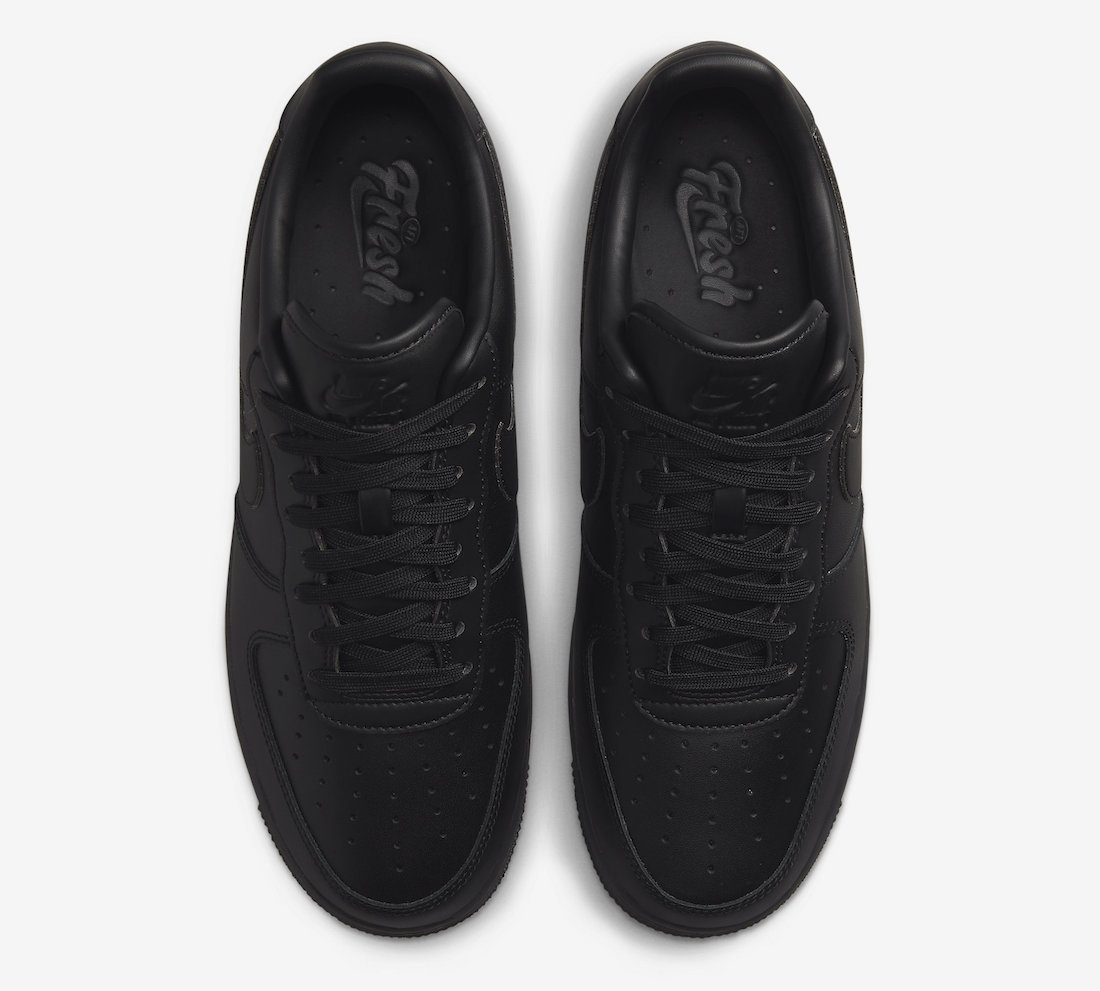 Nike Air Force 1 Low Fresh Black DM0211-001 Release Date